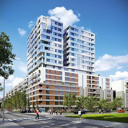 Platinum Towers Apartments Warschau Exterior foto