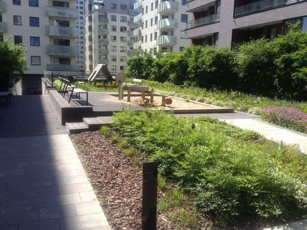 Platinum Towers Apartments Warschau Exterior foto